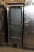 Gamko Stainless Steel & Glass Single Door Upright Display Refrigerator Model Number MAXI 25/300LG