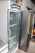 Single Door Upright Display Refrigerator - Branded Ben & Jerry's - Guaranteed Working