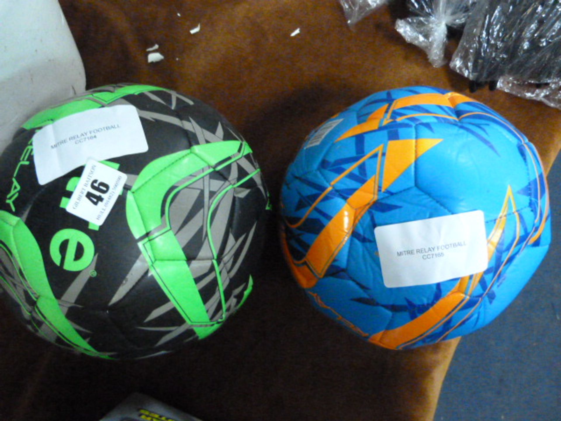 *MITRE RELAY FOOTBALL     X 2