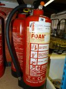 2 Foam Fire Extinguishers