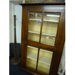 Art Deco Mahogany Glazed Bookcase