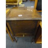 Oak Sewing Box/Cabinet