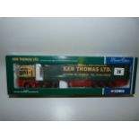 Boxed Corgi 1:50 Scale Man TGA Curtain Side Lorry Ken Thomas Limited