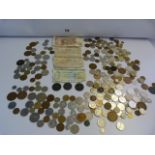 Collection of Vintage Coins & Notes