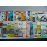 Quantity of Motor Cycle Magazines from the 1960's Relating to Malory Park