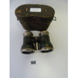 Cased Set of Jockey Club Binoculars