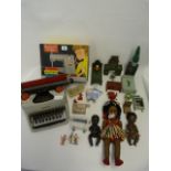 Child's Typewriter - Boxed Sewing Machine - Dolls House Furniture etc