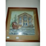 Framed Oil Painting by Gary Sargent Entitled Cottingham Methodist Church