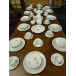 Large Quantity of Royal Doulton Tumbling Leaves Dinnerware