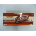 Boxed Corgi 1:50 Scale Volvo FM 6 Wheel Rigid Curtain Side Lorry