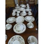 Large Quantity of Royal Doulton Larchmont Dinner Ware