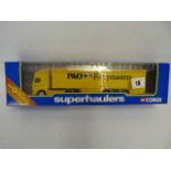 Boxed Corgi Renault Premium Curtain Sider (P & O)