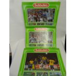 3 Boxed Subbuteo Football Games