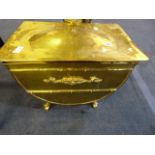 Brass Coal Box