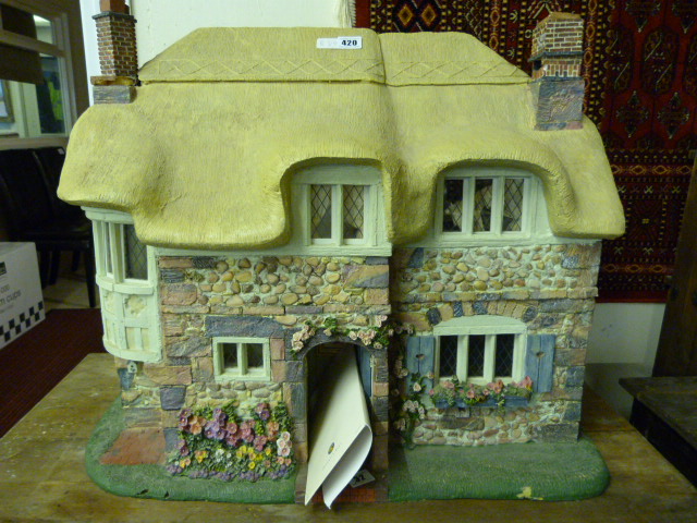 Franklin Mint Rose Cottage Dolls House