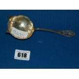 Silver Tea Strainer