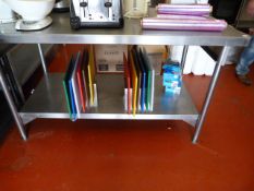 Stainless Steel 2 Tier Preparation Table