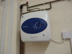 Ariston Electric Water Heater - As Fitted