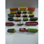 Tray of 00 Gauge Railway Wagons