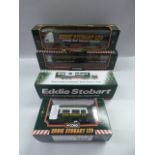 4 Boxed Corgi Eddie Stobart Vehicles