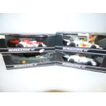 4 Boxed Scalextric Formula 1 Cars Numbers 2 x CC127 - CC123 - CC120