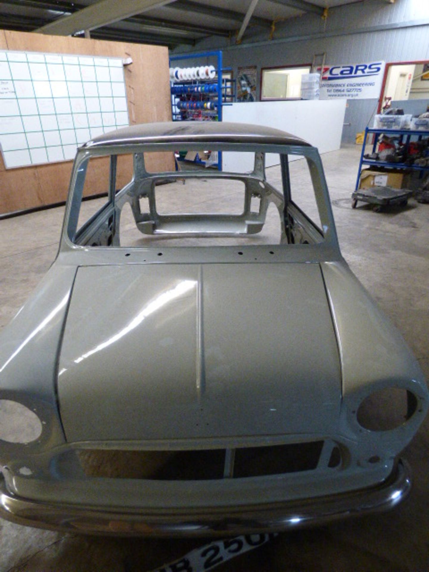 *Cut Out & Modified Refinished Mini Shell to Accept Z Cars Kit - Image 2 of 3