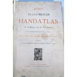 Algemeiner (Andrees). Handatlas Bielefeld & Leipzig, 1893, 140 pages and 163 listing pages,