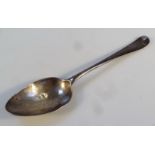 A George III silver tablespoon, by Thomas Northcote, Old English pattern, London 1776, 20cm high,