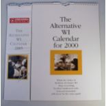 An alternative WI calendar for 2000, and another for 2005, 42cm high, in original packaging. (2)