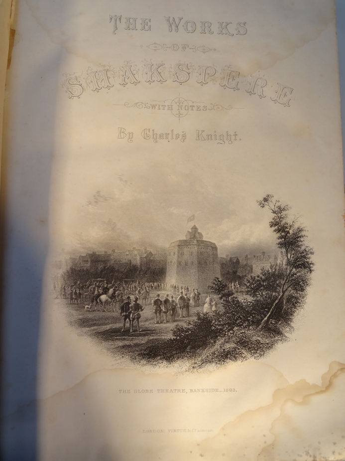 (Knight Charles). The Works Of Shakespeare With Notes, Imperial edition, probably late 19thC, - Image 2 of 4