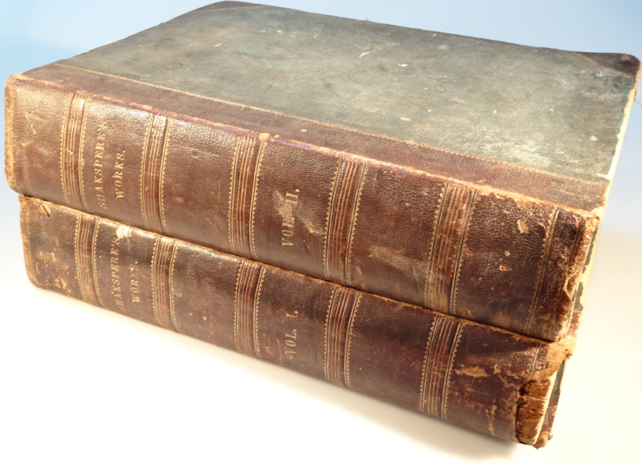 (Knight Charles). The Works Of Shakespeare With Notes, Imperial edition, probably late 19thC,