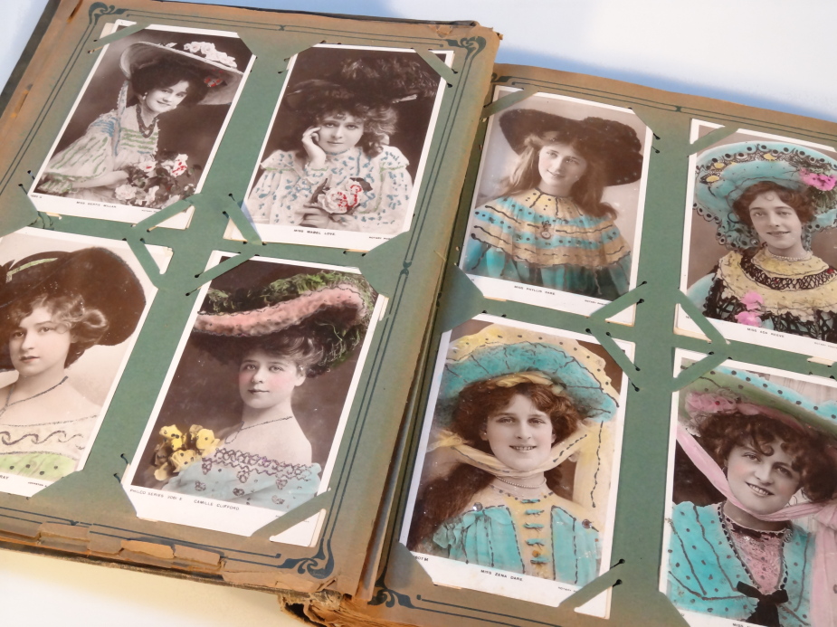 Various early 20thC film star postcards, to include Mabel Love, Gertie Millar, etc, mainly picked