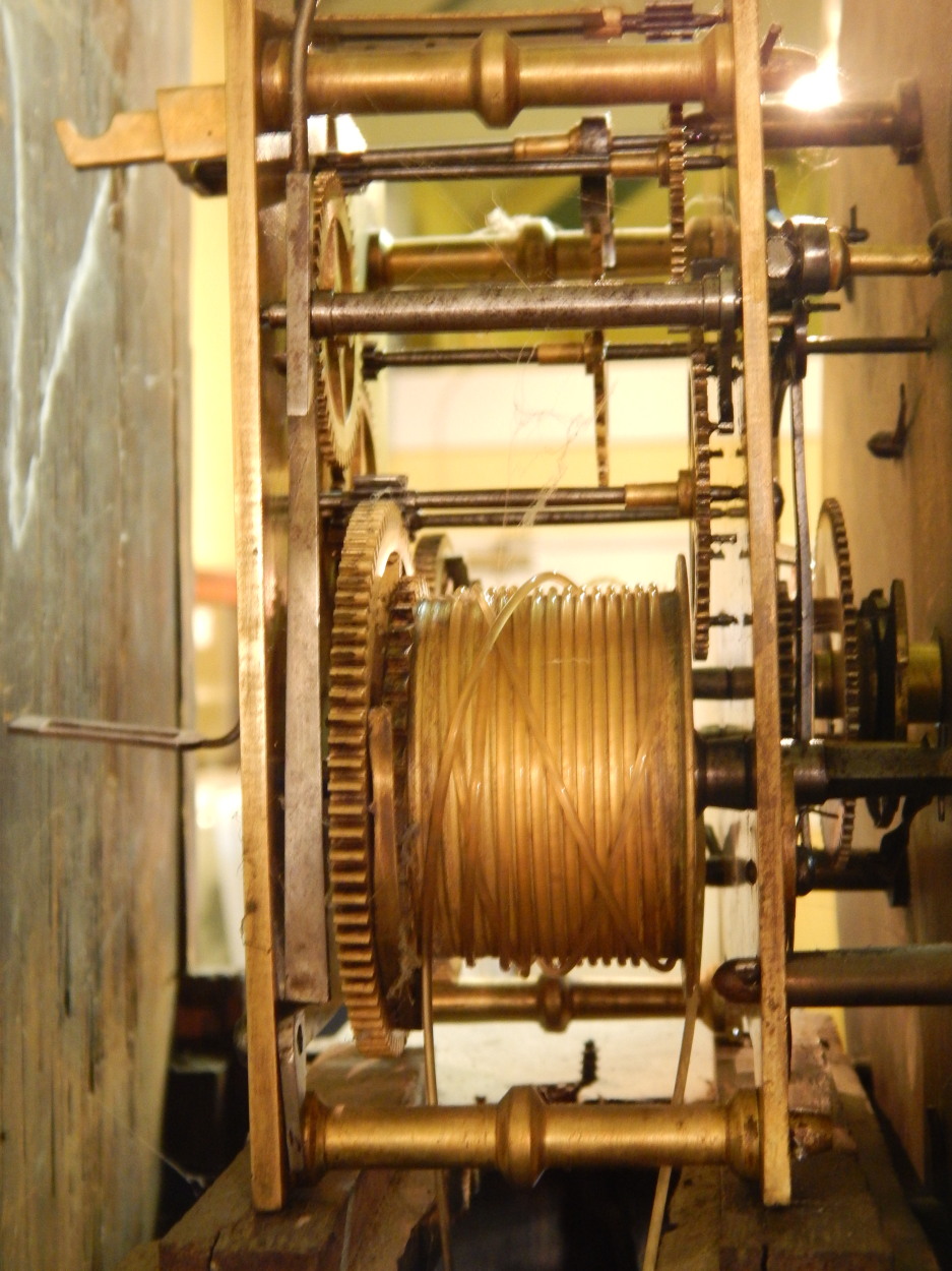 R H Bryan, Lincoln. A late 18thC / early 19thC longcase clock, the circular brass dial with Roman - Image 3 of 3