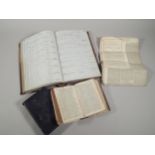 Various religious books etc., to include two bibles, a cutting from the times etc. (1 box)