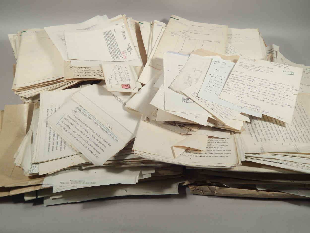 A quantity of correspondence relating to the War Office, some addressed to Colonel Scovell, to - Image 2 of 4