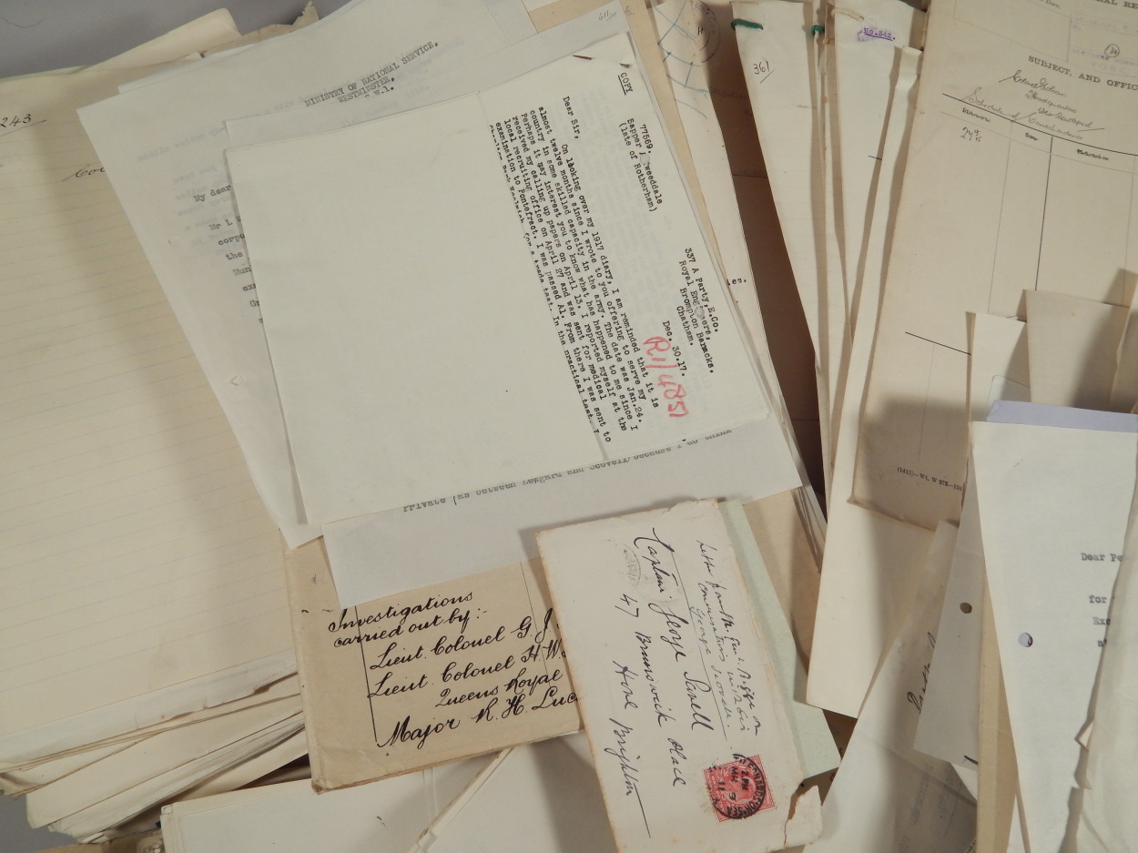 A quantity of correspondence relating to the War Office, some addressed to Colonel Scovell, to - Image 4 of 4