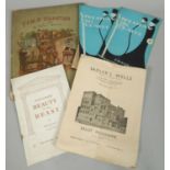 Various items of ephemera, to include two programmes for the Stretton Hill Theatre, 1938, Sadler's