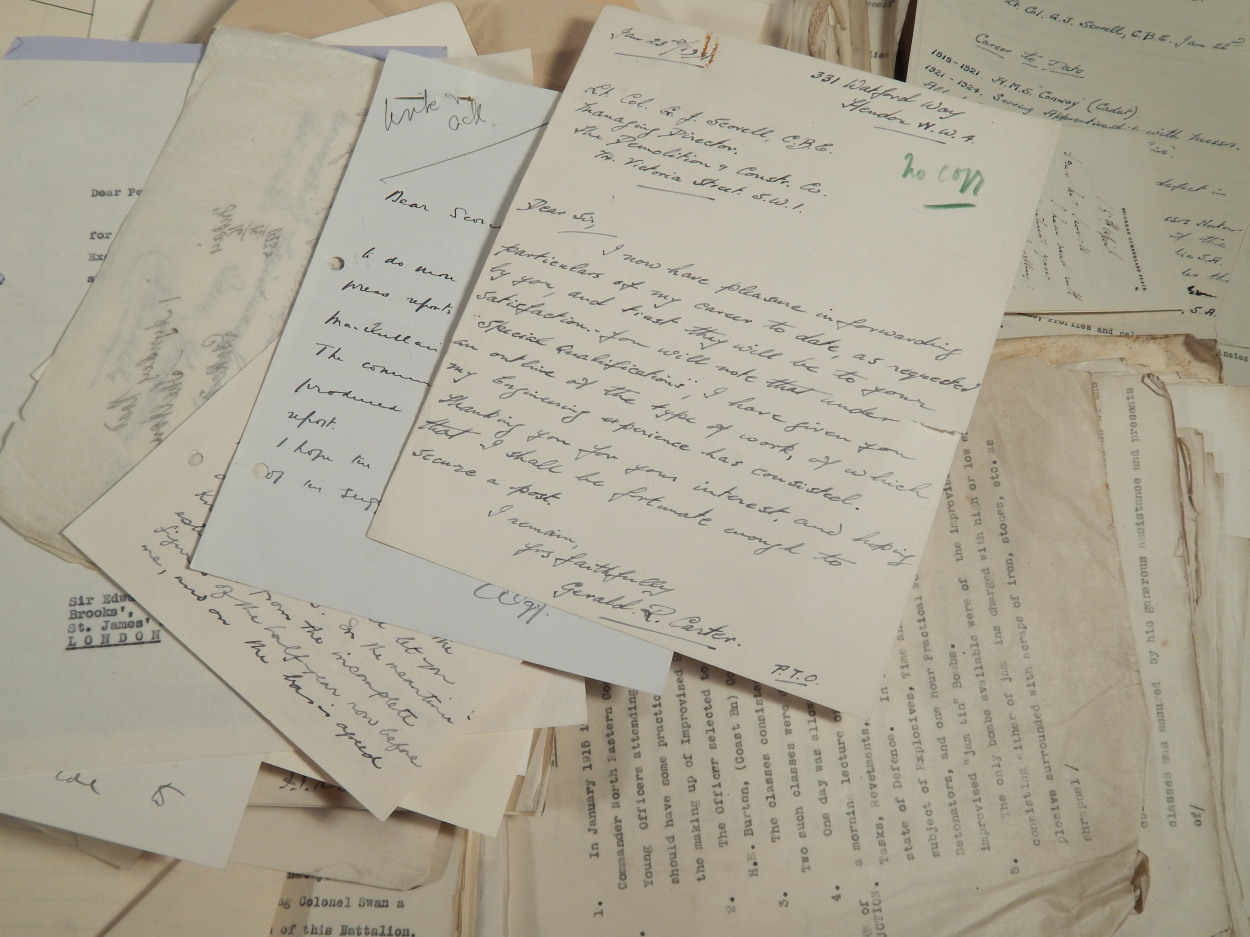 A quantity of correspondence relating to the War Office, some addressed to Colonel Scovell, to - Image 3 of 4
