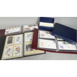 A large quantity of first day covers, coin covers, etc, to include a part boxed set of the
