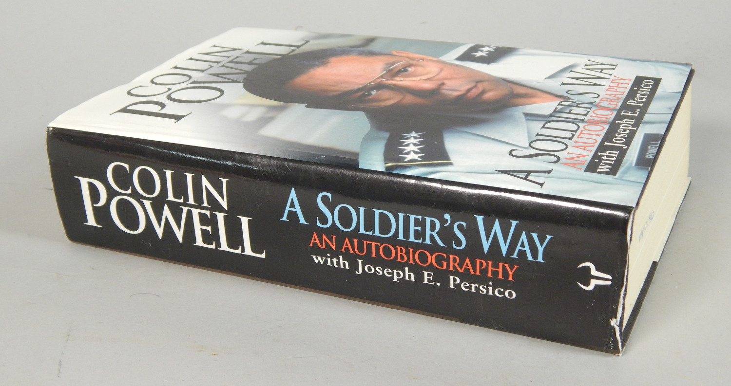 Powell, Colin. A signed copy of A Soldiers Way