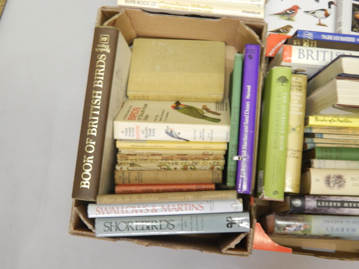 Four boxes containing a large quantity of books on natural history, birds etc. - Image 3 of 3