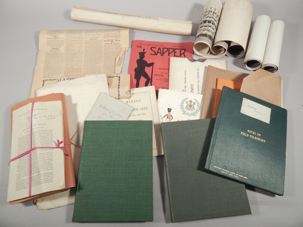 A collection of First World War related pamphlets, photographs etc., to include a photograph of