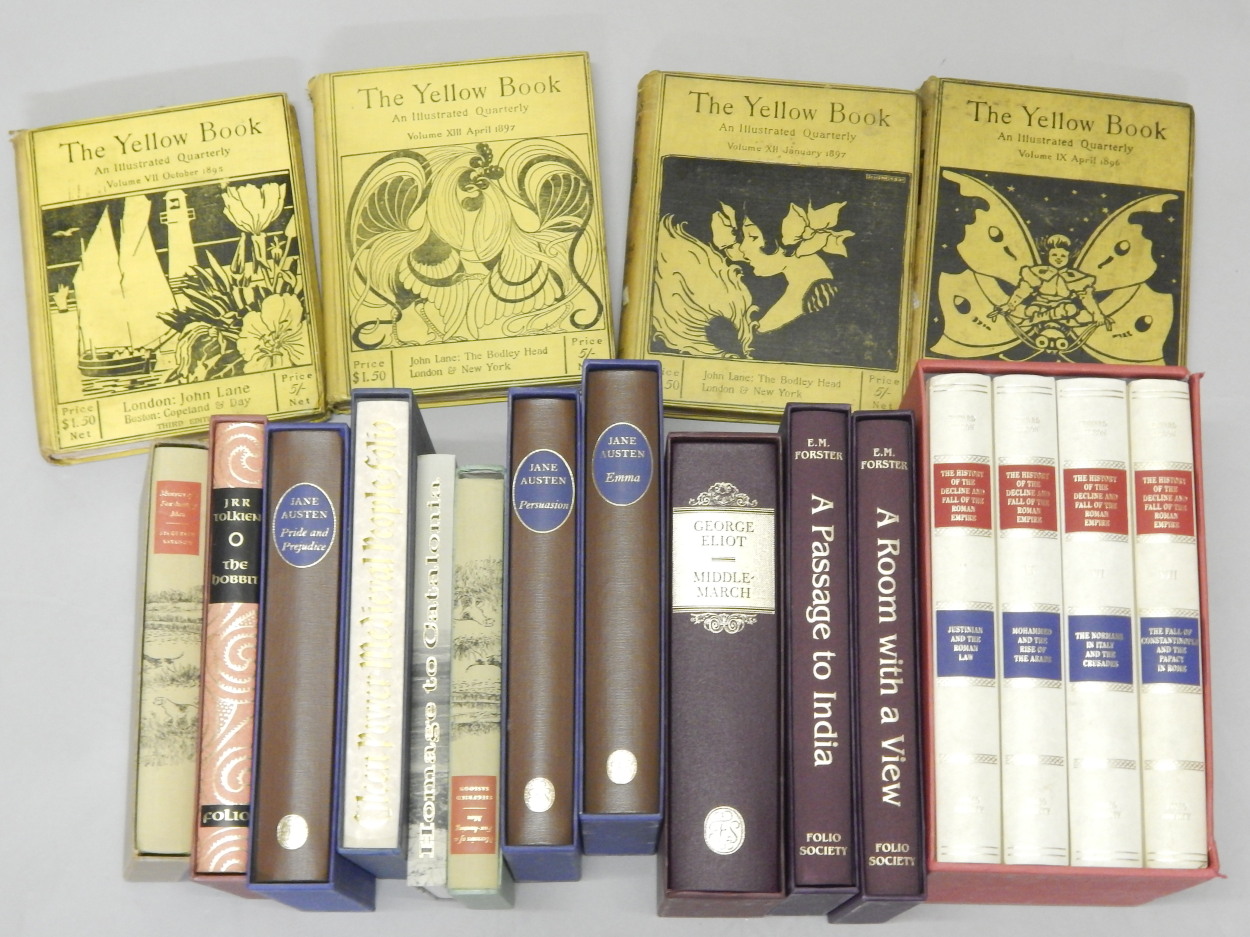 Various Folio Society publications etc., to include The History of Decline and Fall of the Roman