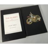 A deluxe edition of JRR Tolkien's The Hobbit, by George Allen and Unwin, in presentation box.
