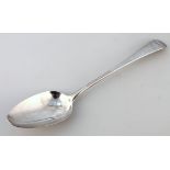 A George III silver tablespoon, by Peter, Anne and William Bateman, Old English pattern, London