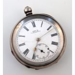 An early 20thC Kay's Triumph pocket watch, the 4cm dia. circular dial with Roman numerals and