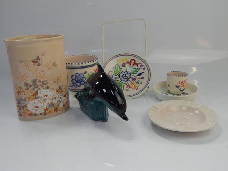Poole Pottery, including dishes, ornaments, etc, (7).