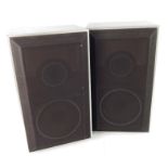 A pair of Jamo SL70 speakers, rated 8ohm/100 watts.