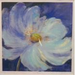Two large format limited edition prints by H K Whatmore, of flowers, signed in pencil, titled Ma