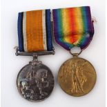 A WWI medal duo, comprising Campaign medal and Victory medal, each awarded to 27208 PTE. W. R.